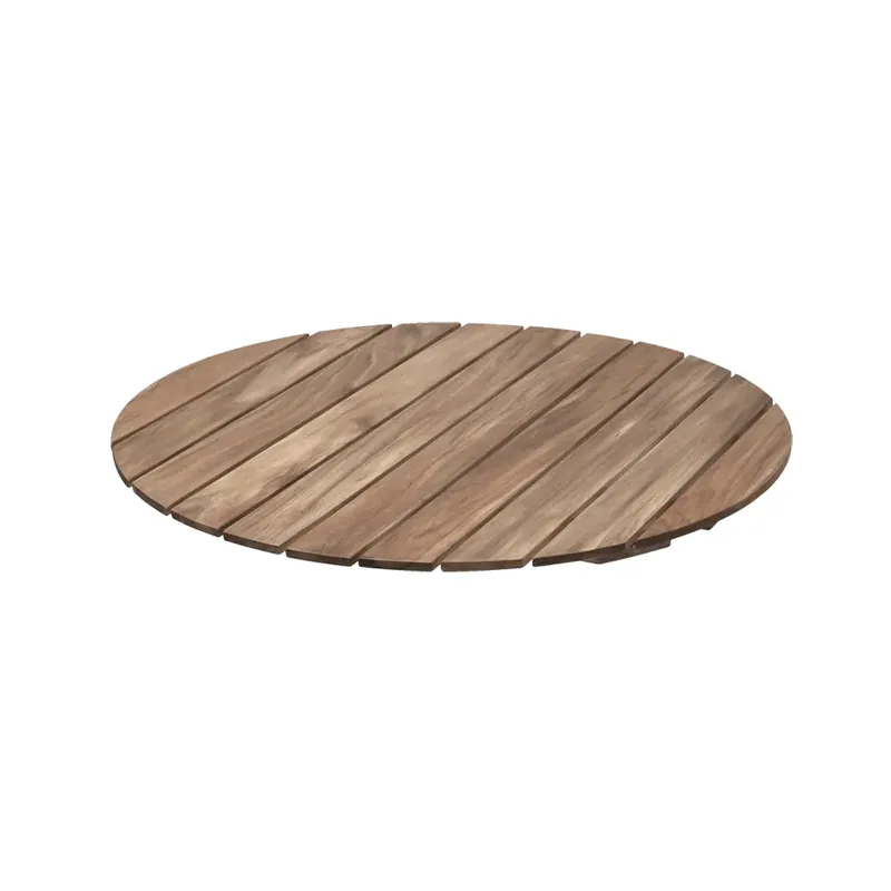 Begränsat erbjudande Bordsskiva 120 Cm Teak